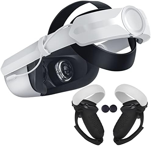 Tsrwuily Ajuste Ajuste Ajuste VR Oculus Quest 2 Acessórios, Bateria de 5000 mAh de 5000 mAh Meta mission