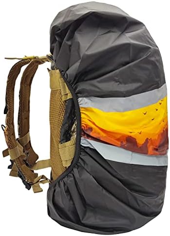 JAEGVIDA Backpack Capa Tampa de chuva à prova d'água para 30l-100l Multi-size para caminhar camping Outdoor