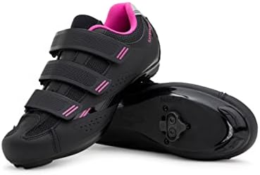 Tommaso Pista Todos os objetivos prontos para andar de pacote de mulheres de ciclismo interior - Sapatos de spin confortáveis ​​e