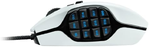 Mouse Logitech G600 MMO Gaming, branco