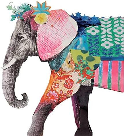 Nudários de festa com tema de elefante - 40 ct | 2 Pacote de CT de guardanapos de bebidas | Projetos de elefantes felizes