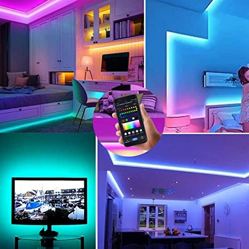 Vifemify LED String Lights App Control Connection USB Conexão RGB Multi Color Lights Decorativa