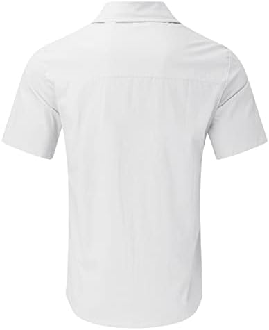 Camisas de boliche de Yangqigy para homens masculinos camisetas de manga curta para homens PLUS TAMANHO CASUAL CASual