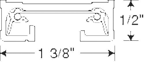 Juno Lighting Group R2Wh Track Seção, 120 volts, 2 pés, branco