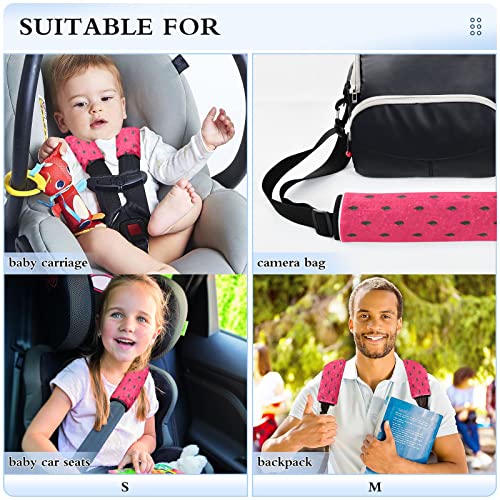 Tampas de cinto de segurança da melancia 2 tampas de assento de carro de pacote Super carseat de carros para meninos meninos bebês adultos