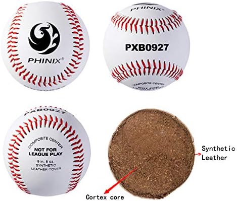 Phinix Synthetic Leatherballs para praticar o uso de recreação e jogos casuais