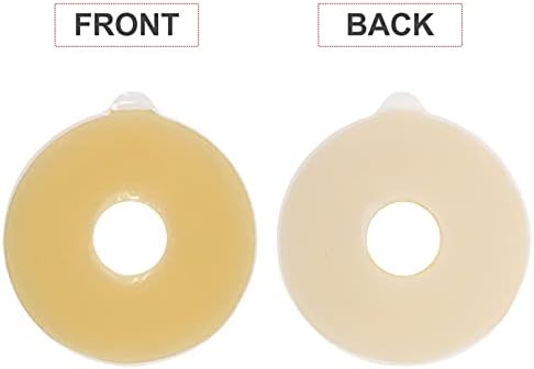1 PCS Ostomy Barreer Ring Ring Prático Ostomy Anel Supplies Ons à prova de vazamento Os anéis de barreira (1. 96 polegadas/ 5 cm de diâmetro）