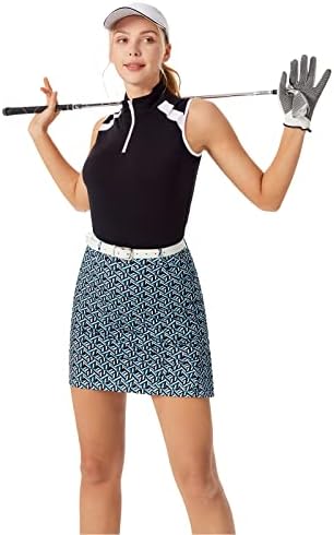 Jack Smith Women Golf Saias com bolsos Controle de barriga PLUS TAMANHA TENNO DE TENNIS ALTA SAIRS ATHLETICS SAIRS