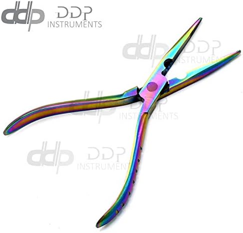 DDP Novo Multi Titanium Rainbow Color Color Fisherman's Need Nariz Pellers Stainless Aço Atualizada Instrumentos 6