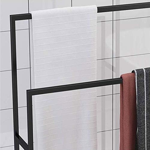 Wxxgy moderno independente toalha barra de barra de metal stand stand bando -tolel escada para cobertores/ouro/65x20x110cm