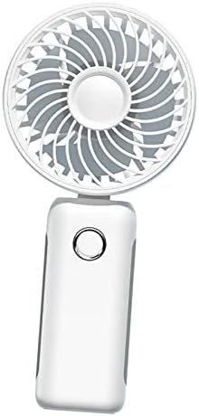 Milageto Fan Handheld Fan Fan Dobring Mini Fã de Mão Retida Quiet Operate Fan Fan Fan USB Fan de refrigeração para meninas