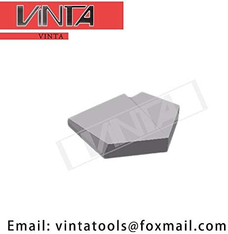 FINCOS 40pcs/ lotes yg8 e210/ e211 CNC CARBIDE SOLDINGS INSERTAS -: YG8 E211)