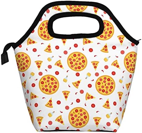 Fofa Pizza Food Lunch Tote Bol