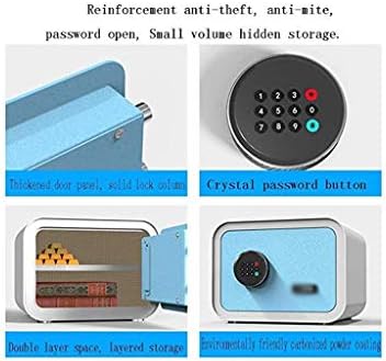 N/A Digital Safe, Safe and Lock Box, caixa de segurança para casa, aço eletrônico seguro com teclado