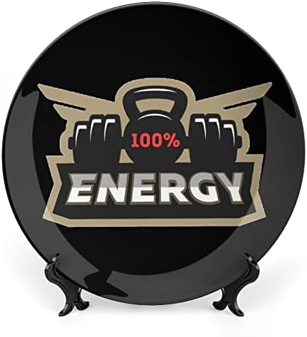 Placa decorativa energética Energy Powertceramic com suporte de chinês personalizado para a cozinha da sala de estar