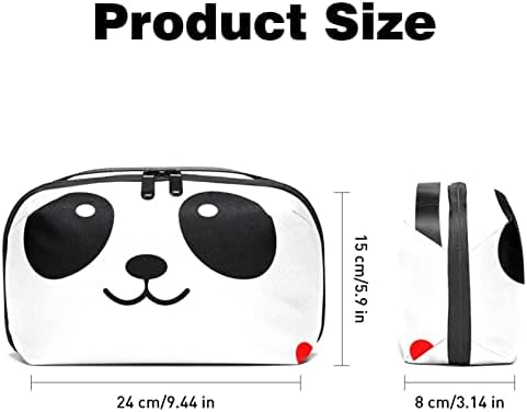 Organizador eletrônico, bolsa de higiene pessoal, organizador de carregador, organizador de cabo de viagem, Hello Panda