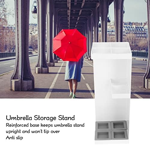 Só de armazenamento de guarda -chuva de Yosoo, suporte de guarda -chuva inteligente com bandeja de gotejamento removível,