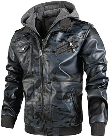 Jaqueta adssdq masculina, jaqueta de tamanho de inverno de manga comprida homens retro treinamento ajustado conforto moletom zip