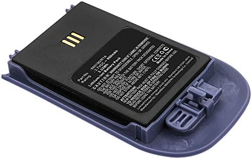 Synergy Digital Cordless Phone Battery, compatível com Alcatel 0480468, 3BN78404AA, WH1-EABA/1A1 Bateria de telefone
