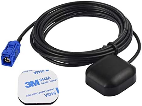 Veículo bingfu veículo impermeável Antena de navegação GPS ativa Fakra C Antena GPS azul compatível com Ford Dodge Ram GM Chevy