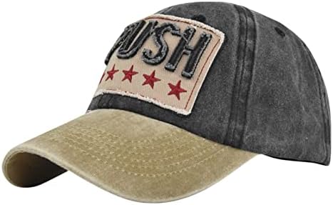 Chapéus de chapéus lavados vintage Caps de beisebol de beisebol angustiado Strapback ajustável