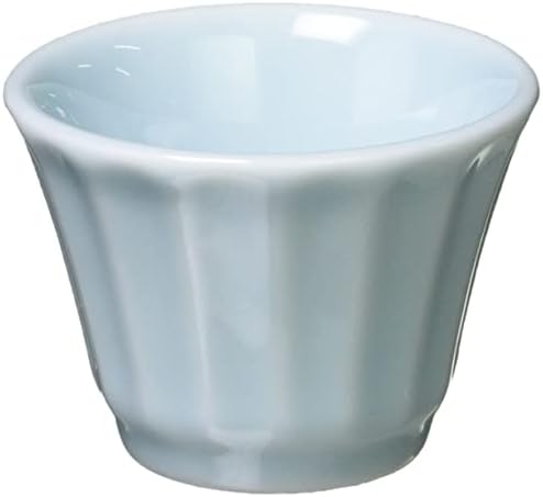 光洋 陶器 Koyo Pottery 56180056 Kasumi Gu Cup, azul e branco