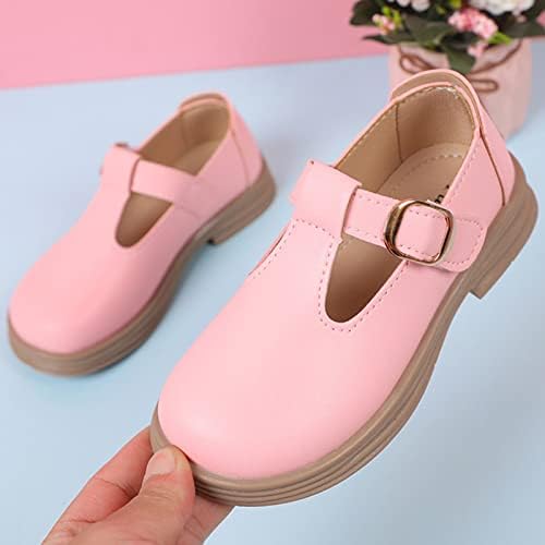 Sapatos infantis sapatos de salto grossa sapatos de moda casual sandálias crianças sapatos princesas sapatos de piso de bebê meia