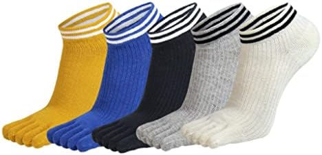 Dloett compressão meias de algodão meias de algodão esportes meias masculinas listradas meias quentes
