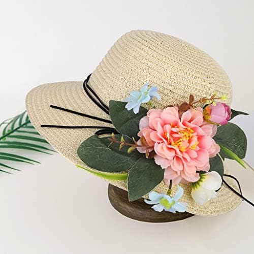 Chapéu chapéu de palha chapé o sol chapéu meninas respiráveis ​​verão menino menino bebê crianças flores chapéu design