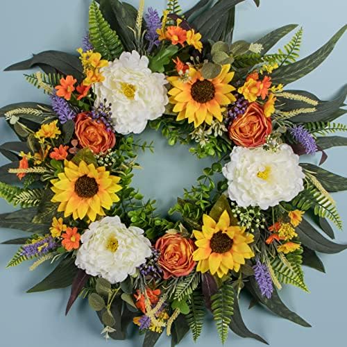 Kmise Spring Wreath Wreath Outon Decor Wrinal