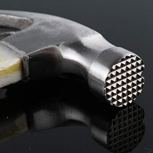 Guangming - martelo de garra, ferramenta de unhas de martelo de cabeça curva com iniciante de unhas magnéticas, isolamento anti -deslizamento