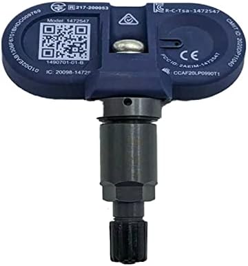 Sensor de pressão do pneu de carro Corgli TPMS para Tesla Modelo 3/X/Y Modo S 2020-2023, 4pcs 1490701-01-B TPMS Pression Monitor