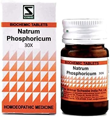 Dr. Willmar Schwabe Índia natrum phoshoricum comprimido bioquímico 30x para cada pedido