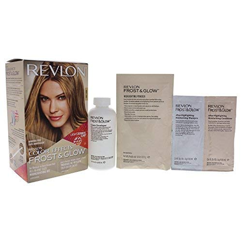Cor de cabelo permanente por Revlon, tinta permanente de cabelo, kit de destaque de efeitos de cor, livre de amônia e paraben livre, 30 mel, 8 oz,