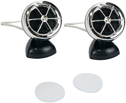 Modengzhe 2 PCs Mini Car Speakers Mini Horn Dome Loudspeakers para sistema de áudio do carro Material abd