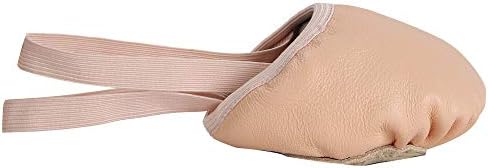 Linodes Leather Pirouette Half Half Sole Jazz Ballet Dance Sapating Shoes para mulheres e meninas