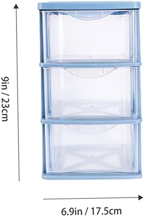 Gavetas de armazenamento de caixa de armazenamento da caixa de armazenamento de gaveta de gaveta de sewacc 4 gavetas de armazenamento de maquiagem gaveta de gaveta de gaveta de gaveta de gaveta de gavetas de desktop ga gavetas de mesa de comprimido caixa de armazenamento pp maquiagem diversa