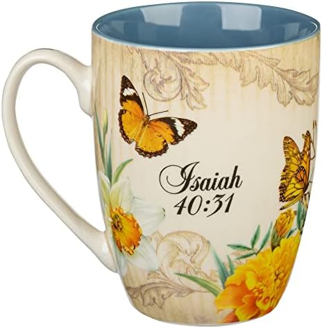 Presentes de arte cristãs Novelty Cerâmica Escritura Coffee & Tea Caneca Para Mulheres: Confie no Senhor - Provérbios 3: 5