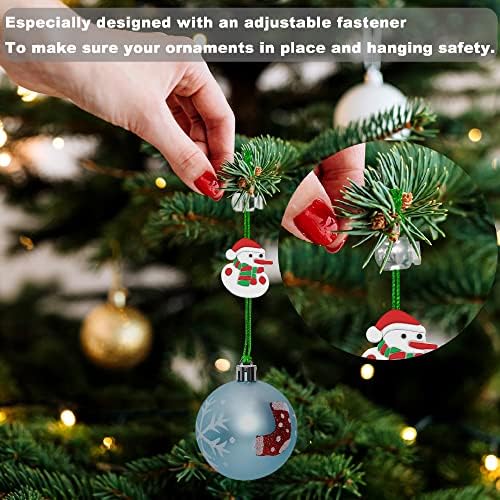 24 PACK 2021 Ornamento de Natal - Papai Noel, rena, casa, árvore, gengibre ornamentos de natal de dupla face com ornamentos