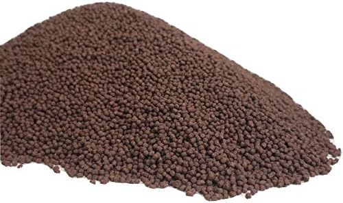 Aquatic Foods Inc. 0,5-0,8 mm Flutuante California Blackworm Pellets com intensificadores de cores e vitaminas-1/8 lb