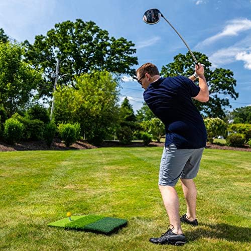 Franklin Sports Golf Balls - Tamanho oficial - Treinamento em golfe interno ou externo - Fight Restitried Ball para Prática de Golfe - 12 pacote - Treinamento do quintal