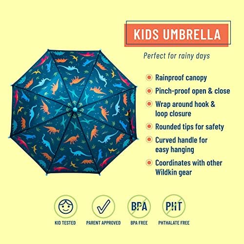 Lancheira isolada para crianças selvagens e pacote de guarda -chuva para qualquer clima e refeição