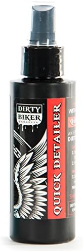 Motocicleta de Motocicleta Polímero sem água Dirty Motocicleta Spray Quicker Detalhador 4oz garrafa