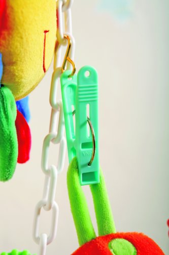 Organizador da cadeia de brinquedos de Dreambaby com clipes - suporte de pelúcia para bebês - Modelo L692