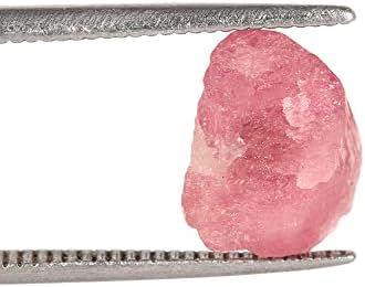 Gemhub cura cristalina rosa turmalina natural gemstone cru áspero 4.05 ct brasileiro rosa turmalina solta pedra preciosa