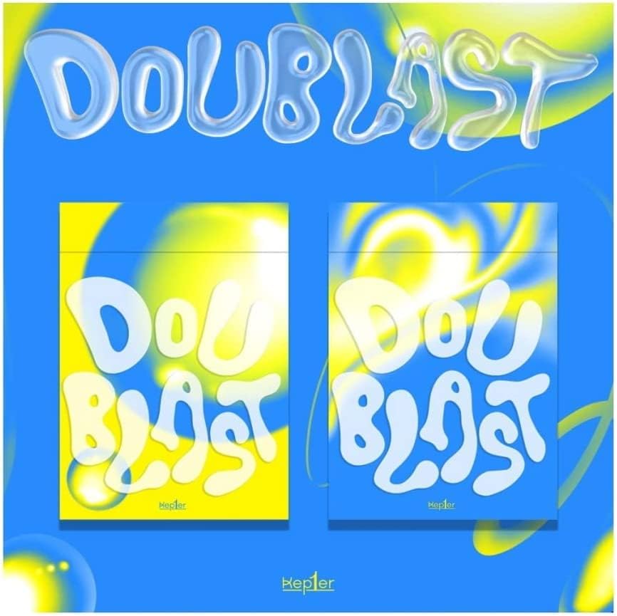 Dreamus Kep1er - Doublast [Random Ver.] Um álbum Radnom+Pré -Order Limited Benefits+CultureKorean Gift
