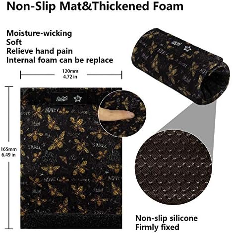 Universal Walker Grip Grip Scolded Covers não deslizamento de espuma de almofada para dobrar as almofadas da coragem de cadeira de rodas