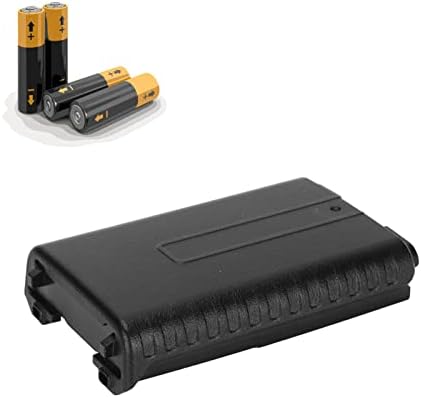 Caixa de bateria Caixa 6 AAA Baterias estendida Caixa de caixa estendida para baofeng UV -5R 5Ra/B/C/D 5re+ Armazenamento de peças eletrônicas