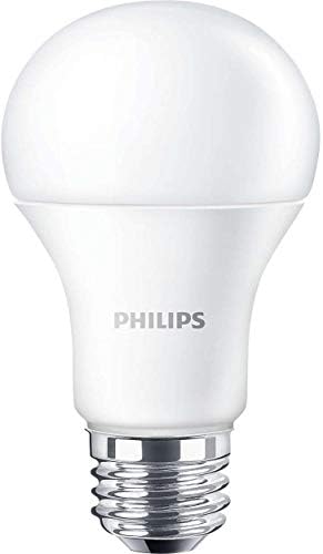 Philips LED LED LUZ A21 LED: 1500 lúmen, 5000-Kelvin, 18 watts, E26 Base, Frosted, Daylight, 4-Pack