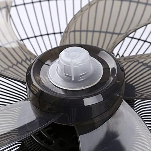 Lâminas de ventilador de iiniim, substituição de lâmina de ventilador de cinco leas de plástico para uma mesa de ventilador